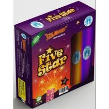 GOLDEN & SLIVER STAR (2 PCS)